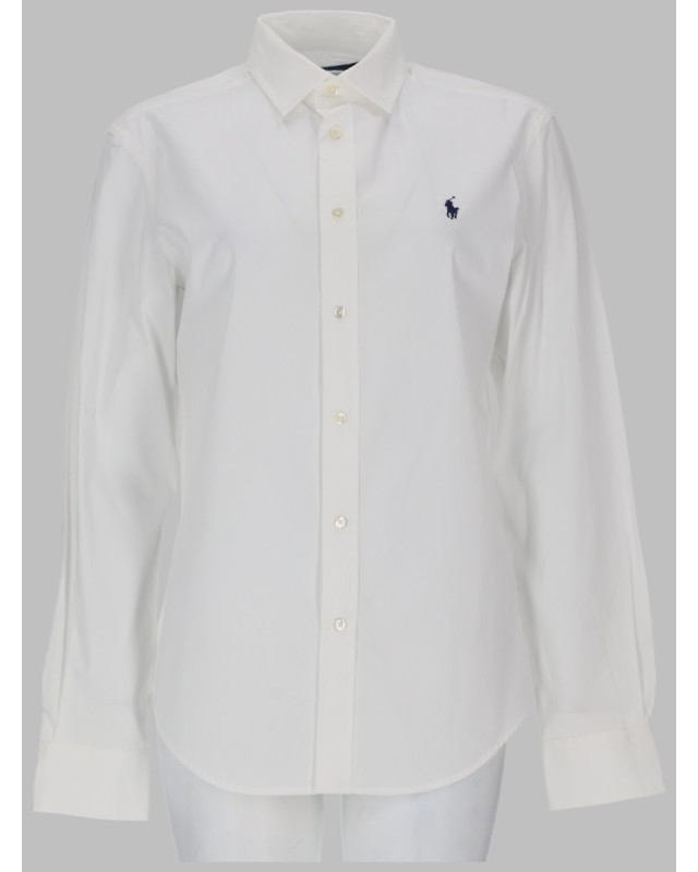 [Polo Ralph Lauren] Shirts Long Sleeve FW26 211891376_001WHITE