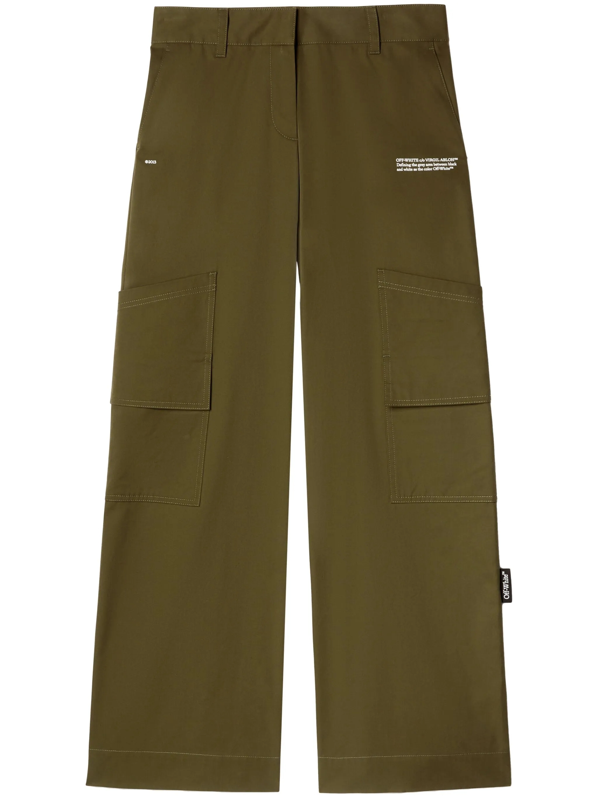 [Off White] Trousers SS25 OWCF026S25FAB0025801