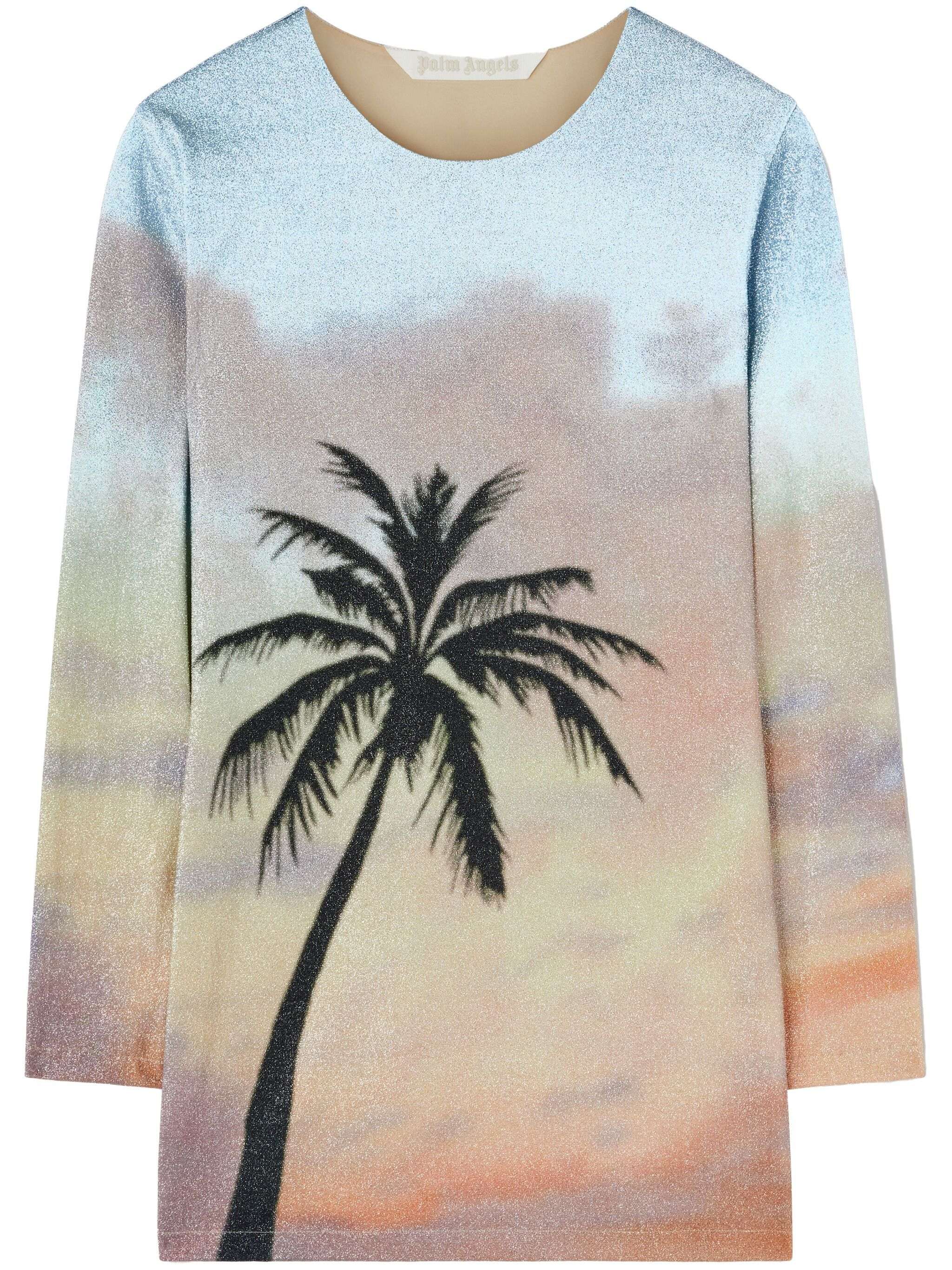 [Palm Angels] Long sleeve dress SS25 PWDB256S25FAB0018410