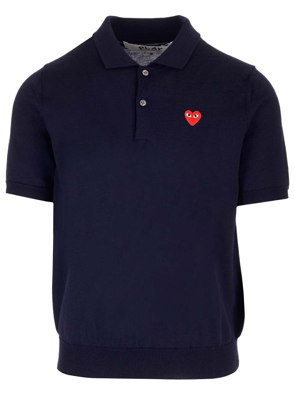 [COMME DES GARCONS PLAY] Shirts Short Sleeve SS24 AX-N094-0512-NAVY