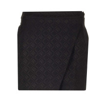 [MARINE SERRE] Mini skirt SS24 WSK035 CWOV0024BK99
