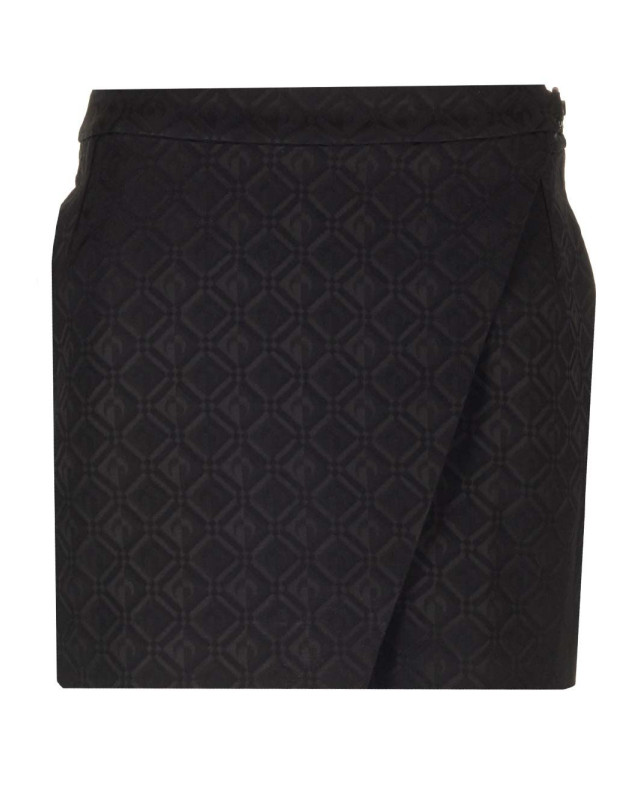 [MARINE SERRE] Mini skirt SS24 WSK035 CWOV0024BK99