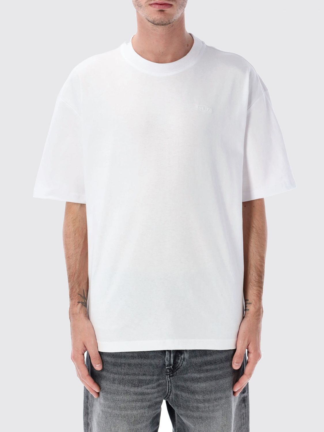 [Diesel] T-shirts Short Sleeve SS26 A113020HGAM 100