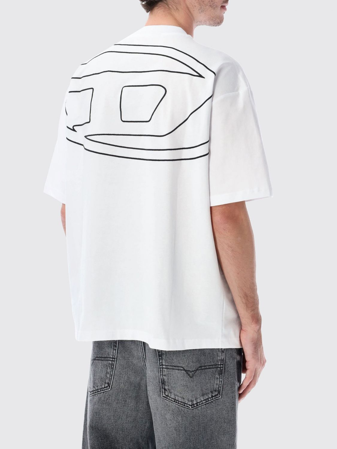 [Diesel] T-shirts Short Sleeve SS26 A113020HGAM 100