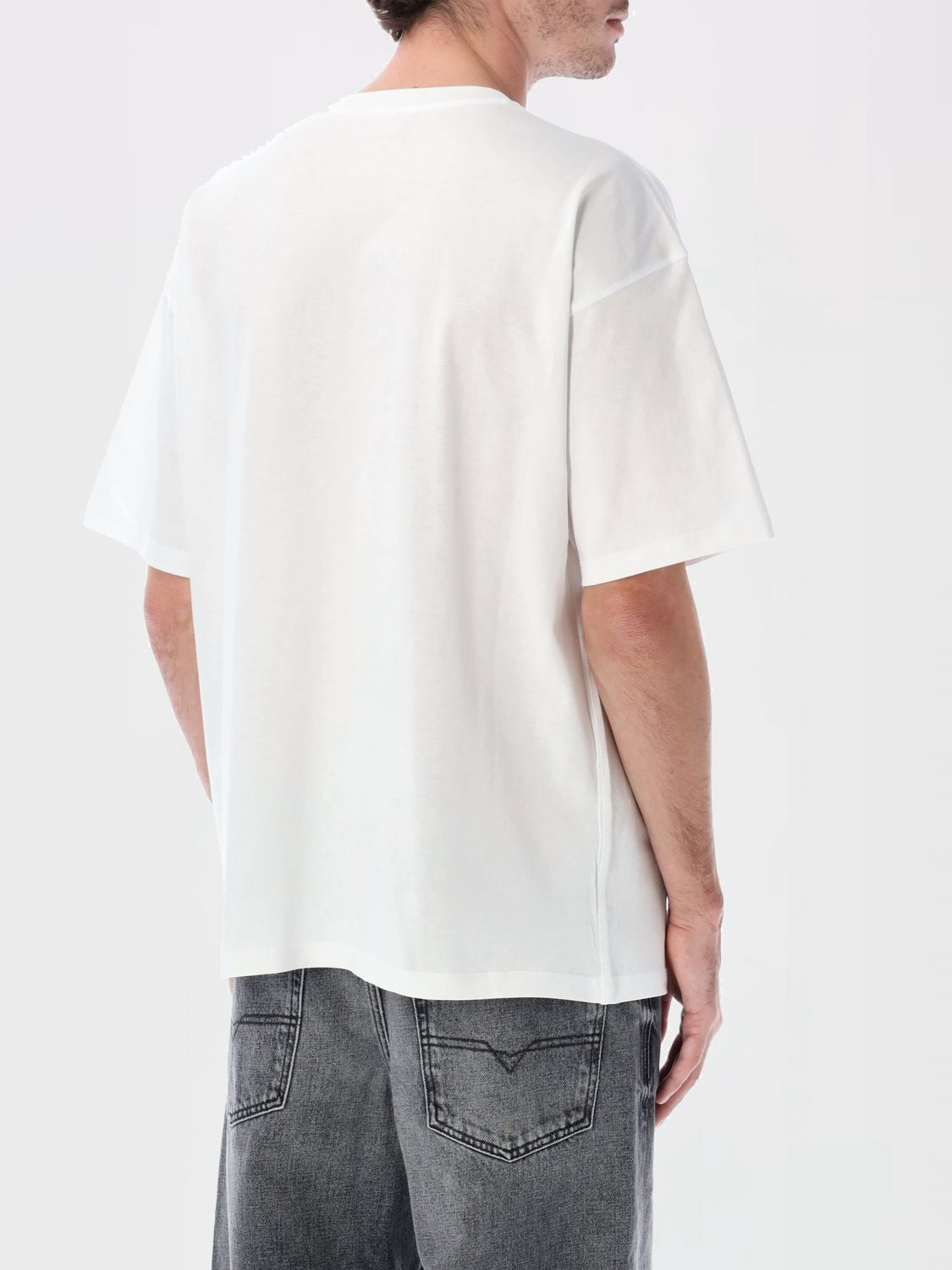 [Diesel] T-shirts Short Sleeve SS26 A215620PLAT 100