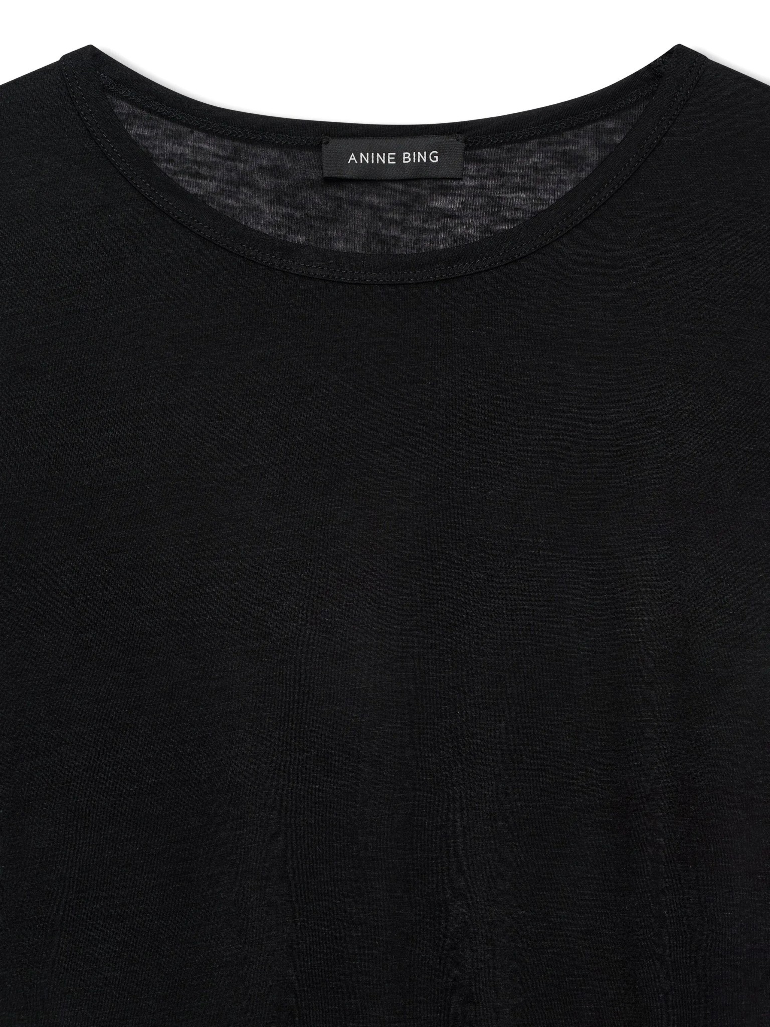 [Anine Bing] T-shirts FW25 A0811501BLK26BLACK