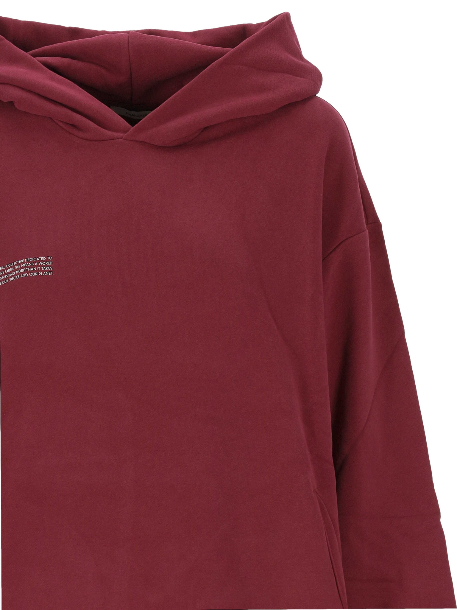 [PANGAIA] Sweatshirt FW25 10000180MILKYWAY MAROON