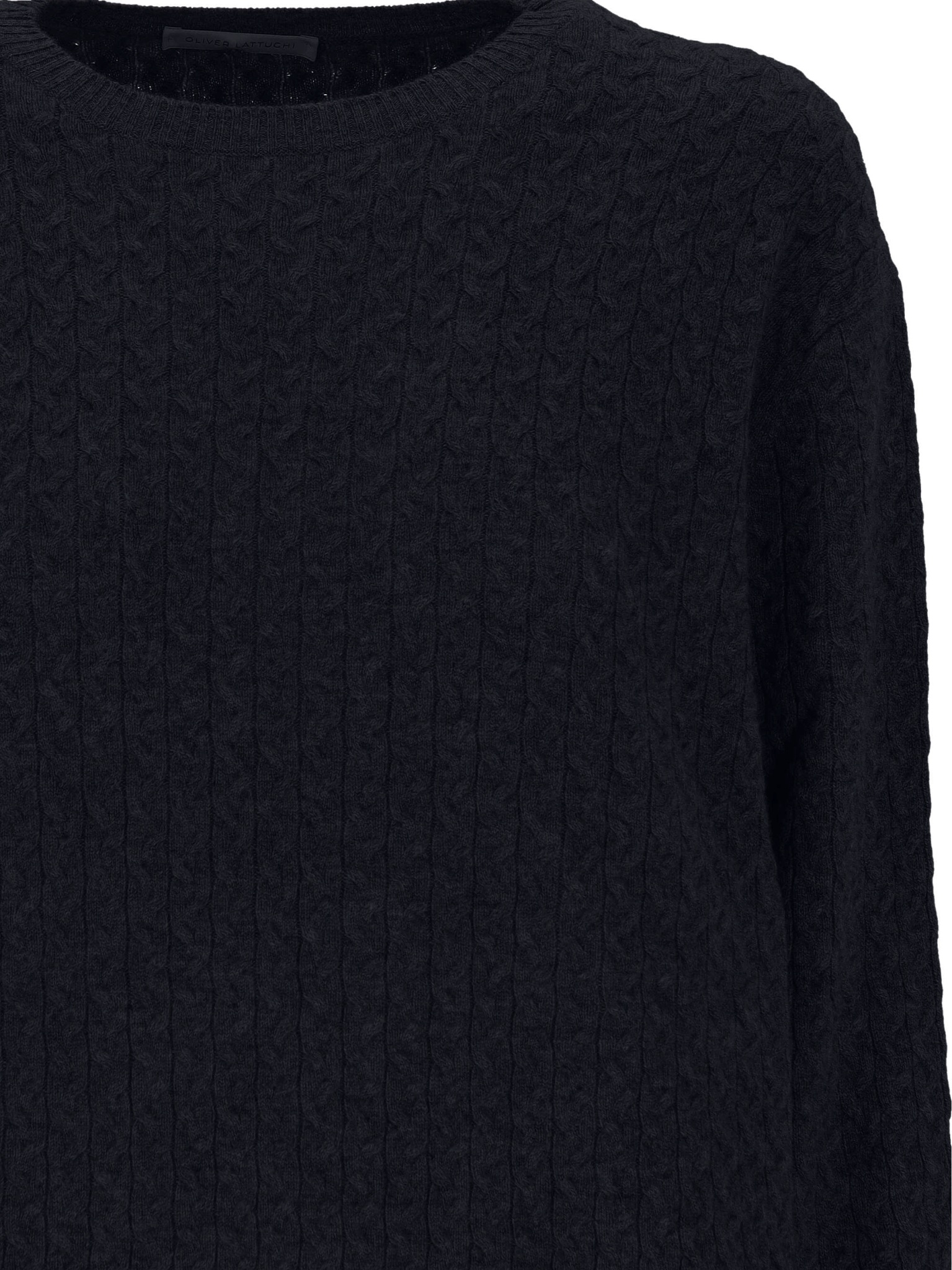 [OLIVER LATTUGHI] Knitwear FW25 U107WSNAVY