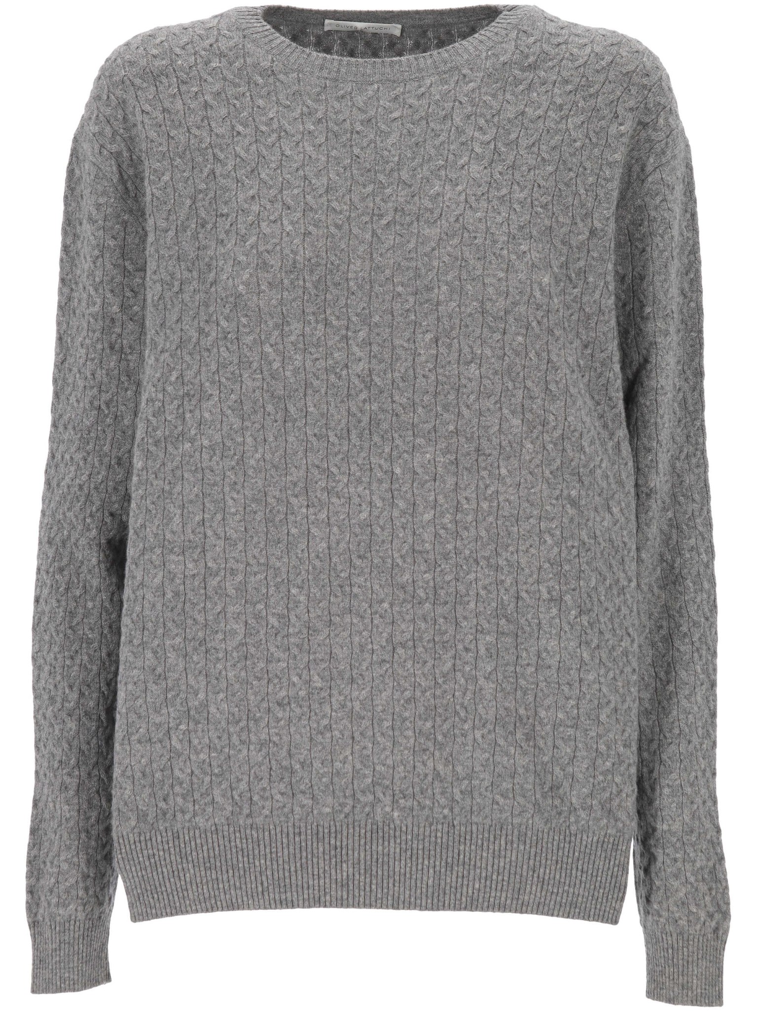 [OLIVER LATTUGHI] Knitwear FW25 U107WSSLATE