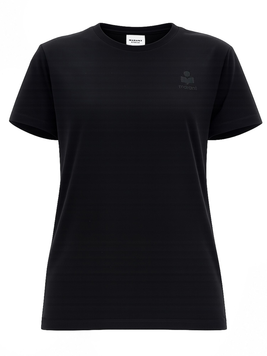 [Marant Etoile] T-shirts Short Sleeve FW26 TS0070FA_A1N98E01BK