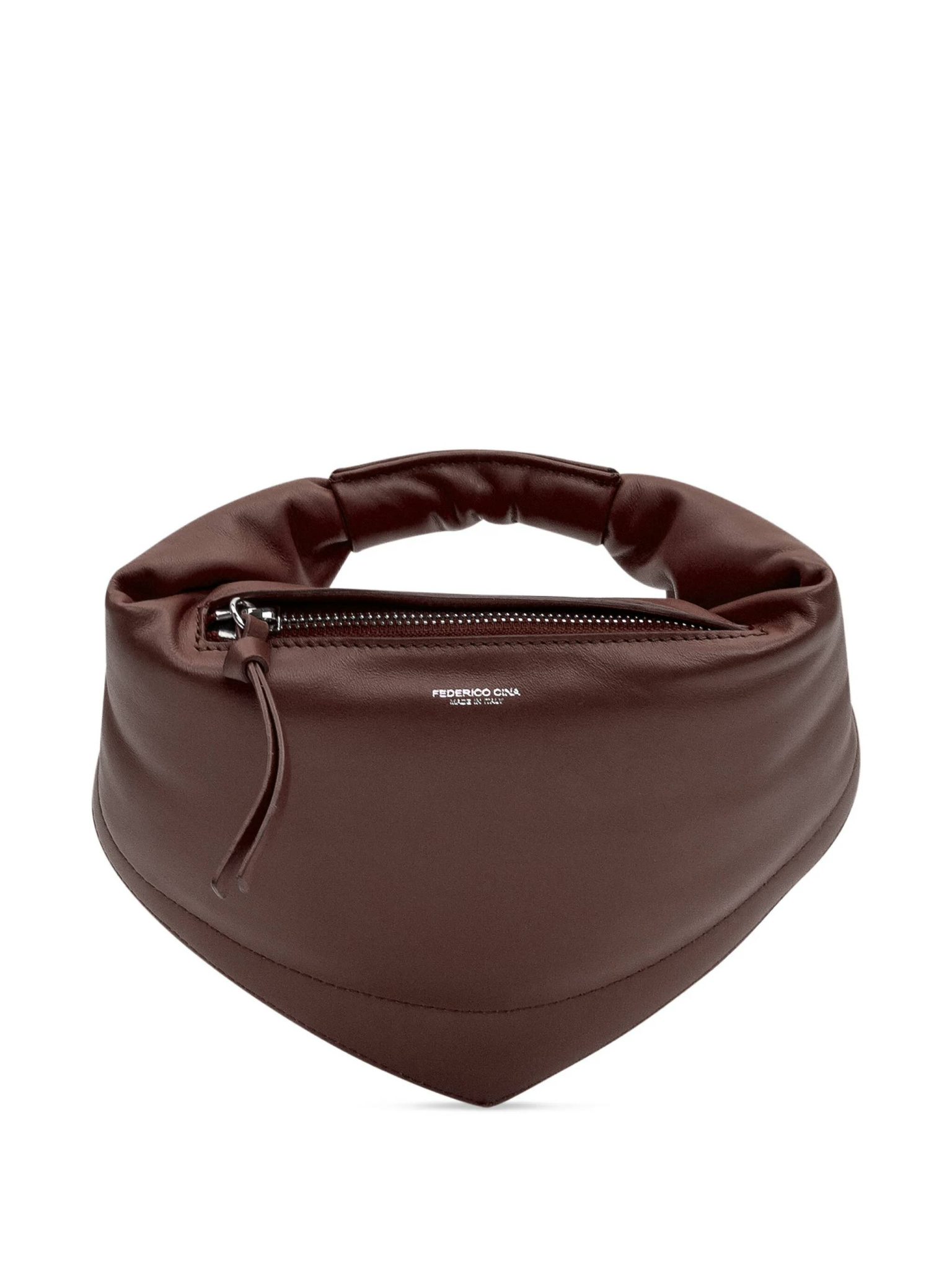 [Federico Cina] Tote bag SS26 FCCOMTB0101CHOCOLATE