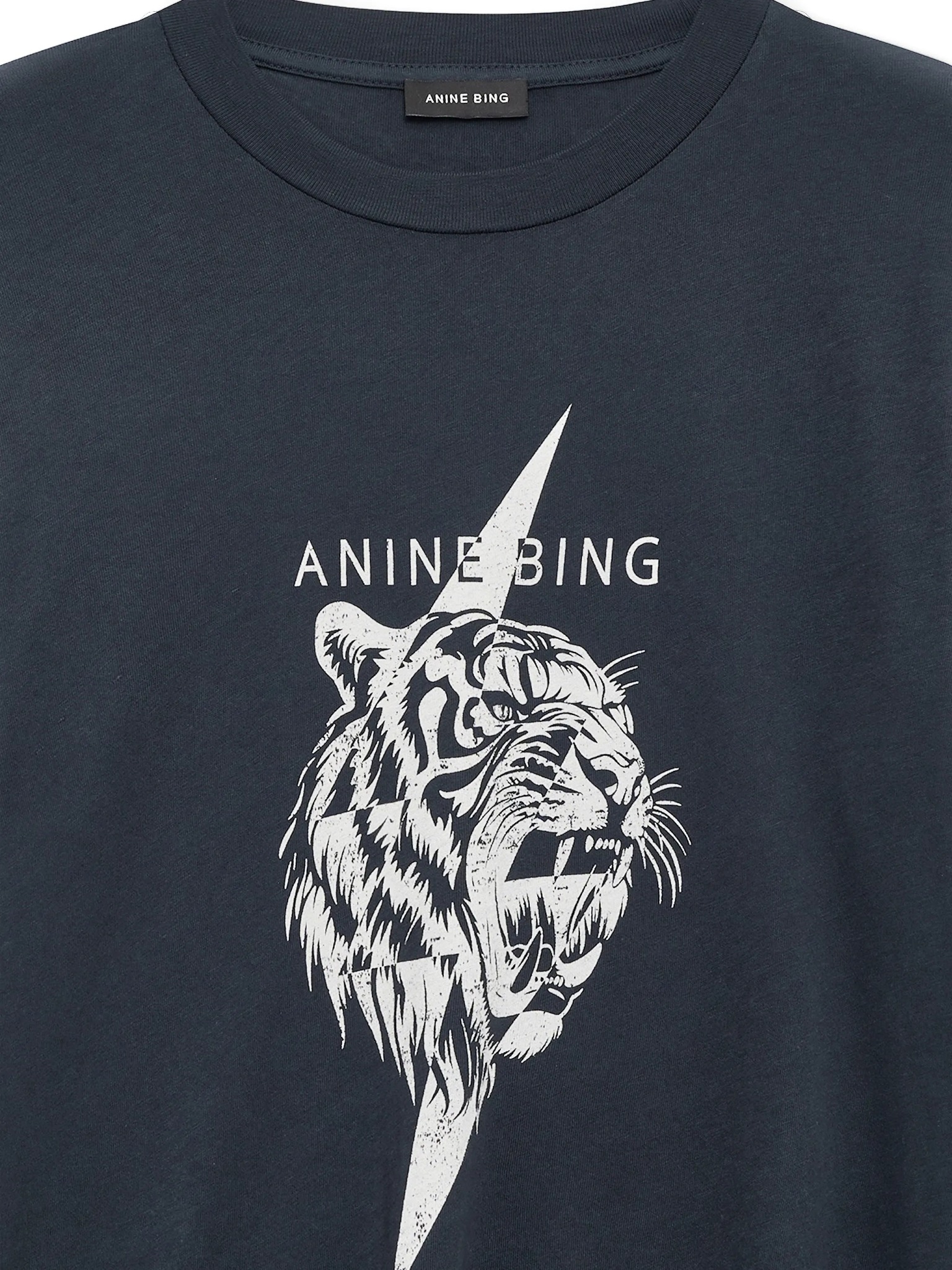 [Anine Bing] T-shirts Short Sleeve SS26 A0812514VTG3BLACK