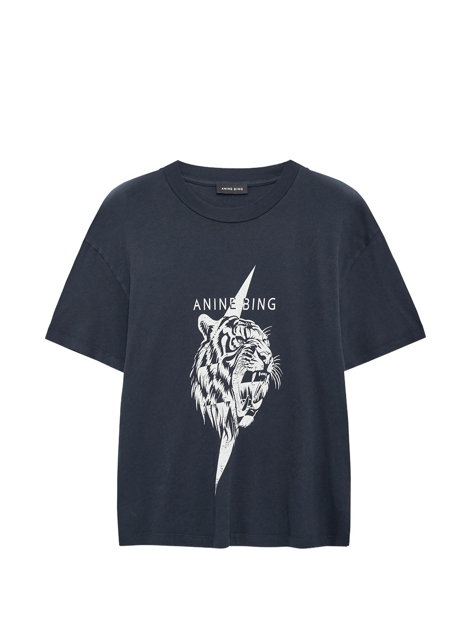 [Anine Bing] T-shirts Short Sleeve SS26 A0812514VTG3BLACK
