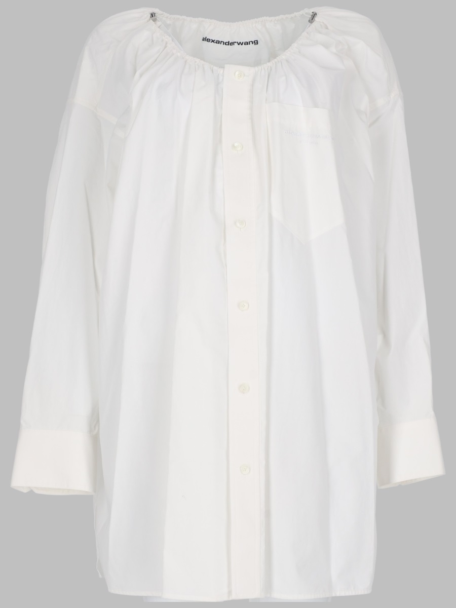 [ALEXANDER WANG] Long sleeve dress FW26 1WC3266075_100