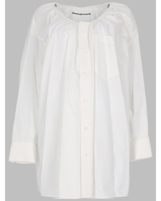 [ALEXANDER WANG] Long sleeve dress FW26 1WC3266075_100
