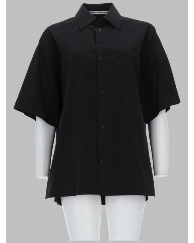 [ALEXANDER WANG] Shirts Long Sleeve FW26 UWC3261912_001
