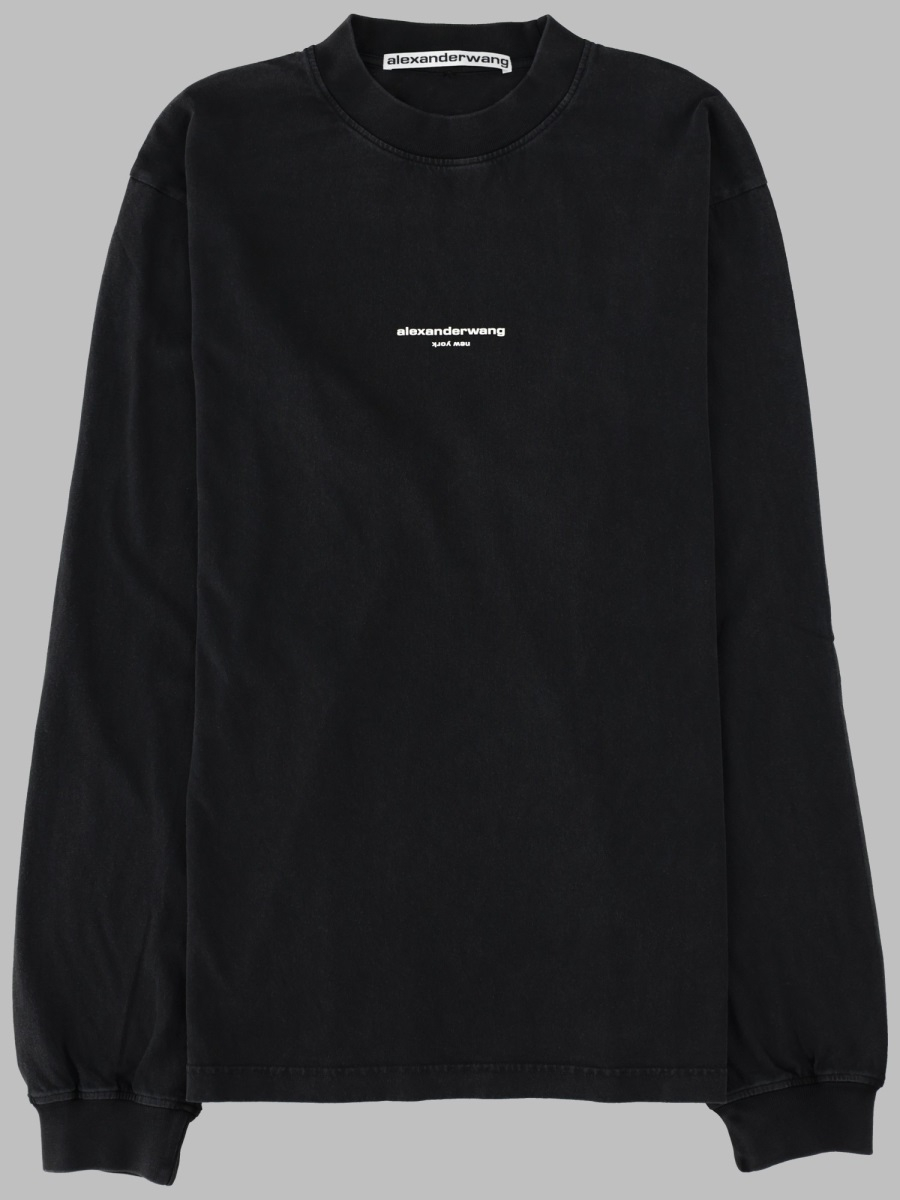 [ALEXANDER WANG] T-shirts Long Sleeve FW26 UCC3261908_011