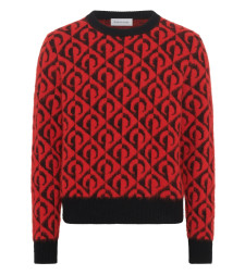 [MARINE SERRE] Knitwear FW25 MTK004ACKNI0539BK97