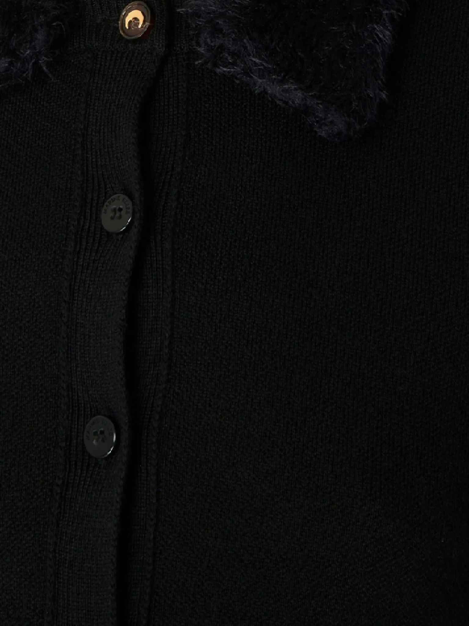[MARINE SERRE] Knitwear FW25 WTK082ACKNI0033BK99