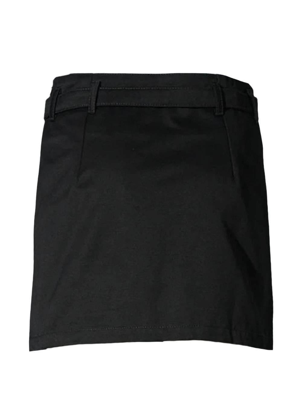 [MARINE SERRE] Mini skirt FW25 WSK115ACWOV0070BK99