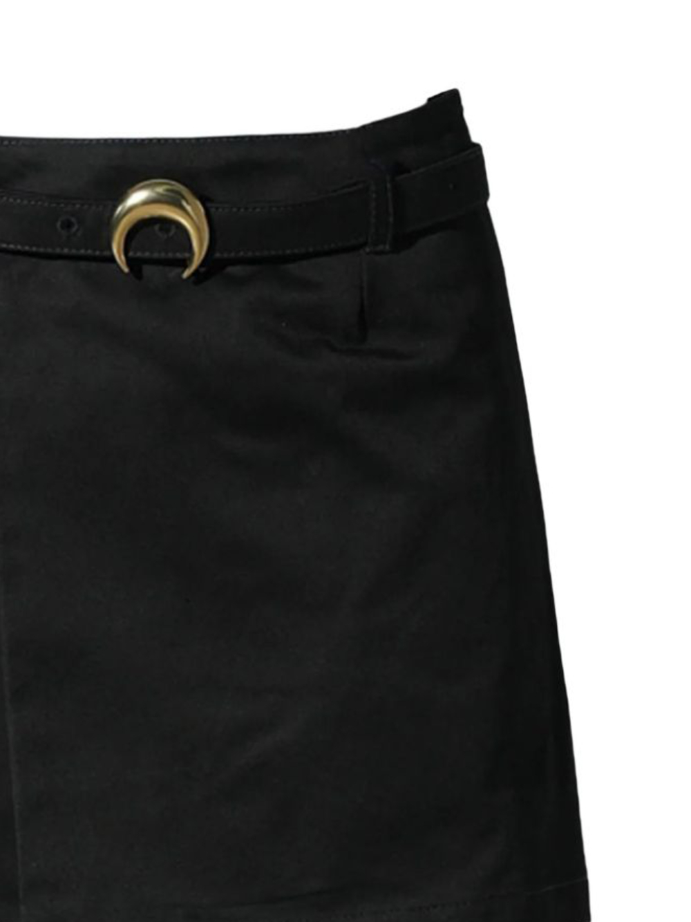 [MARINE SERRE] Mini skirt FW25 WSK115ACWOV0070BK99