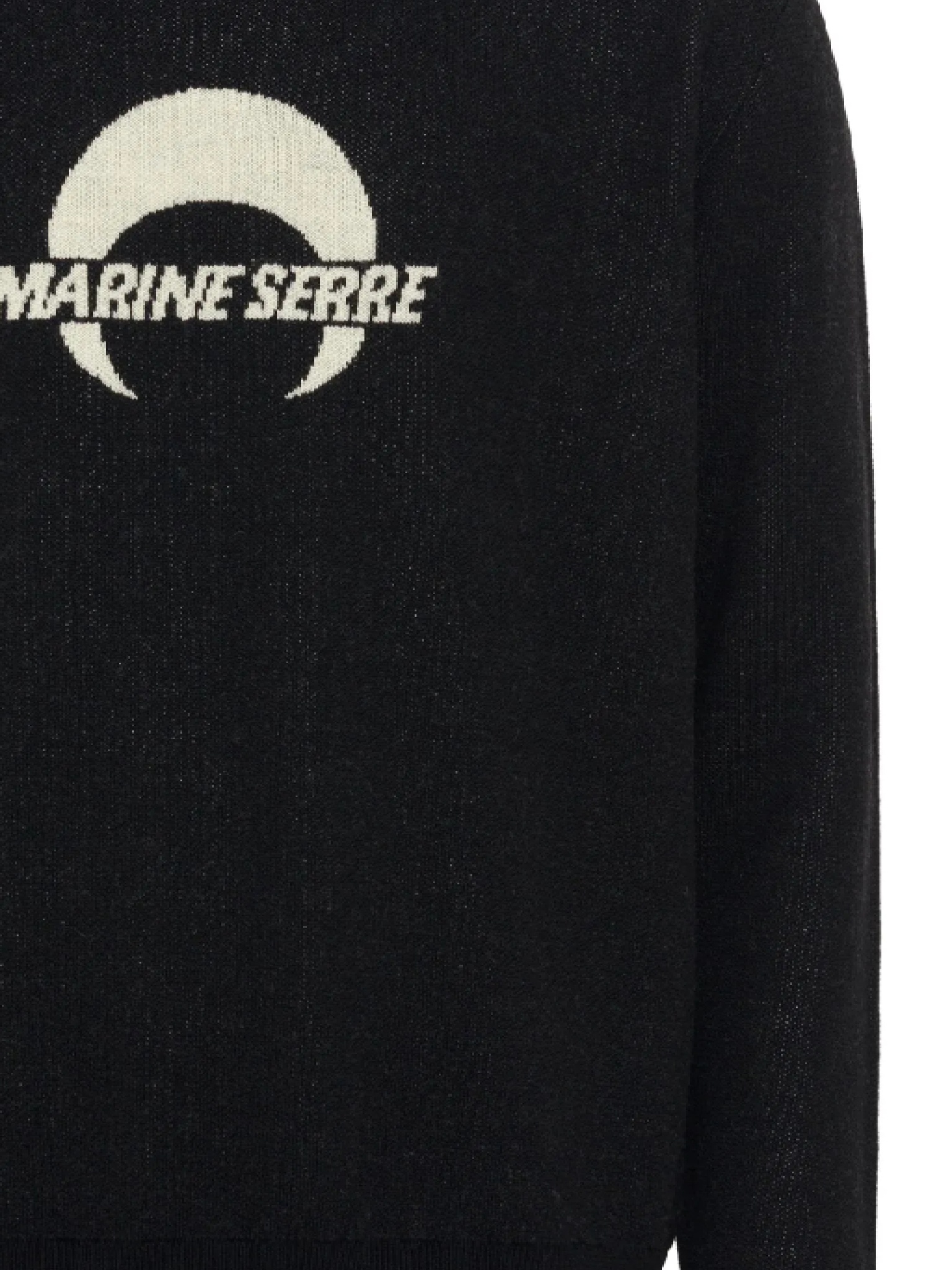 [MARINE SERRE] Knitwear FW25 UTK006ACKNI0033BK99