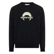 [MARINE SERRE] Knitwear FW25 UTK006ACKNI0033BK99