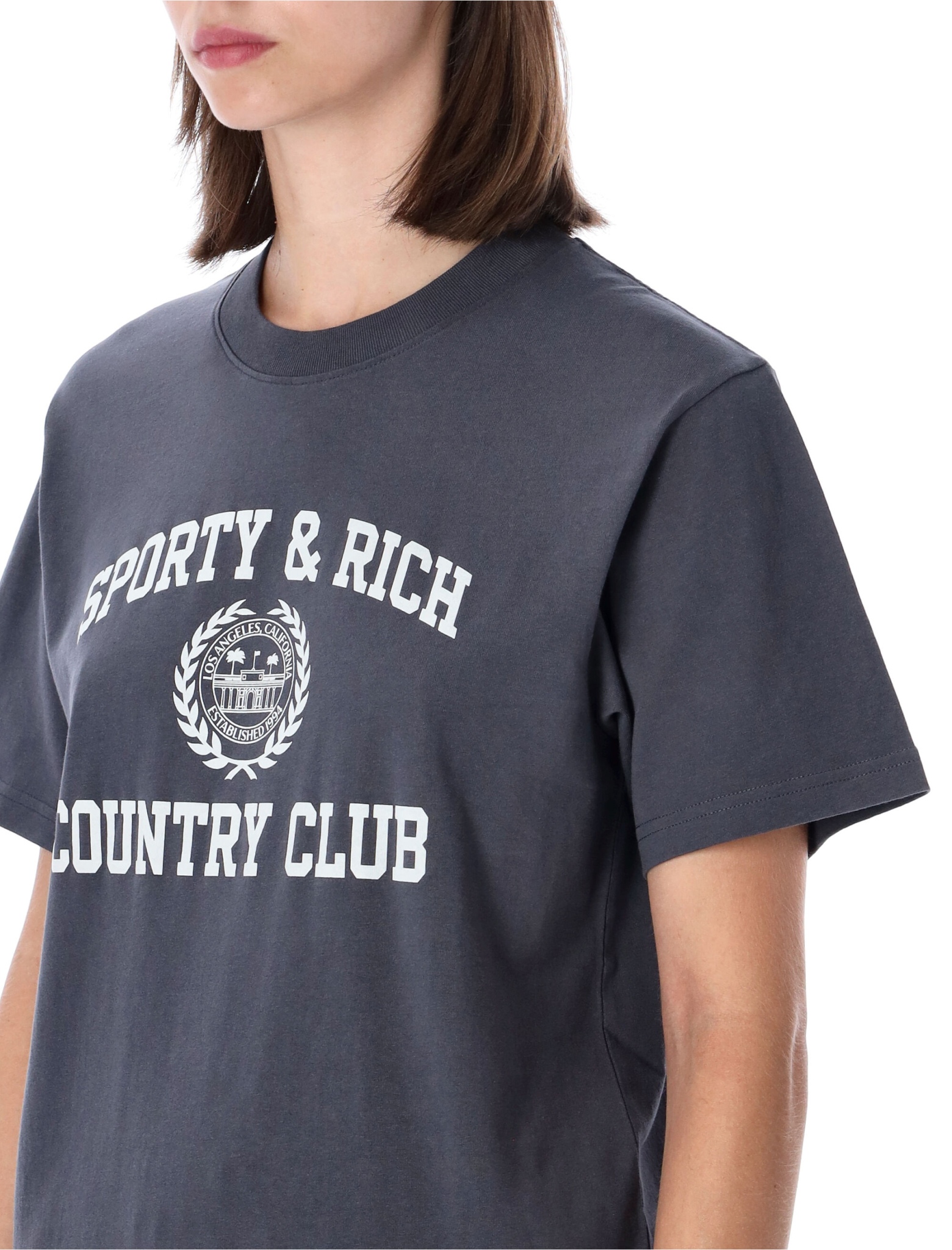 [SPORTY & RICH] T-shirts Short Sleeve FW26 TO119711218GY254033