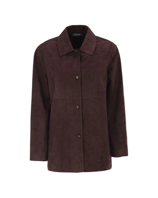 [S Max Mara] Leather Jacket FW26 SMMGOCCE 006F 003