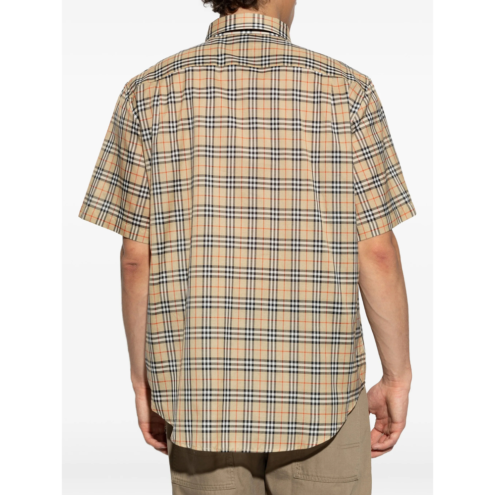 [Burberry] Shirts Short Sleeve FW26 8130243 RADMAR CHK B9368