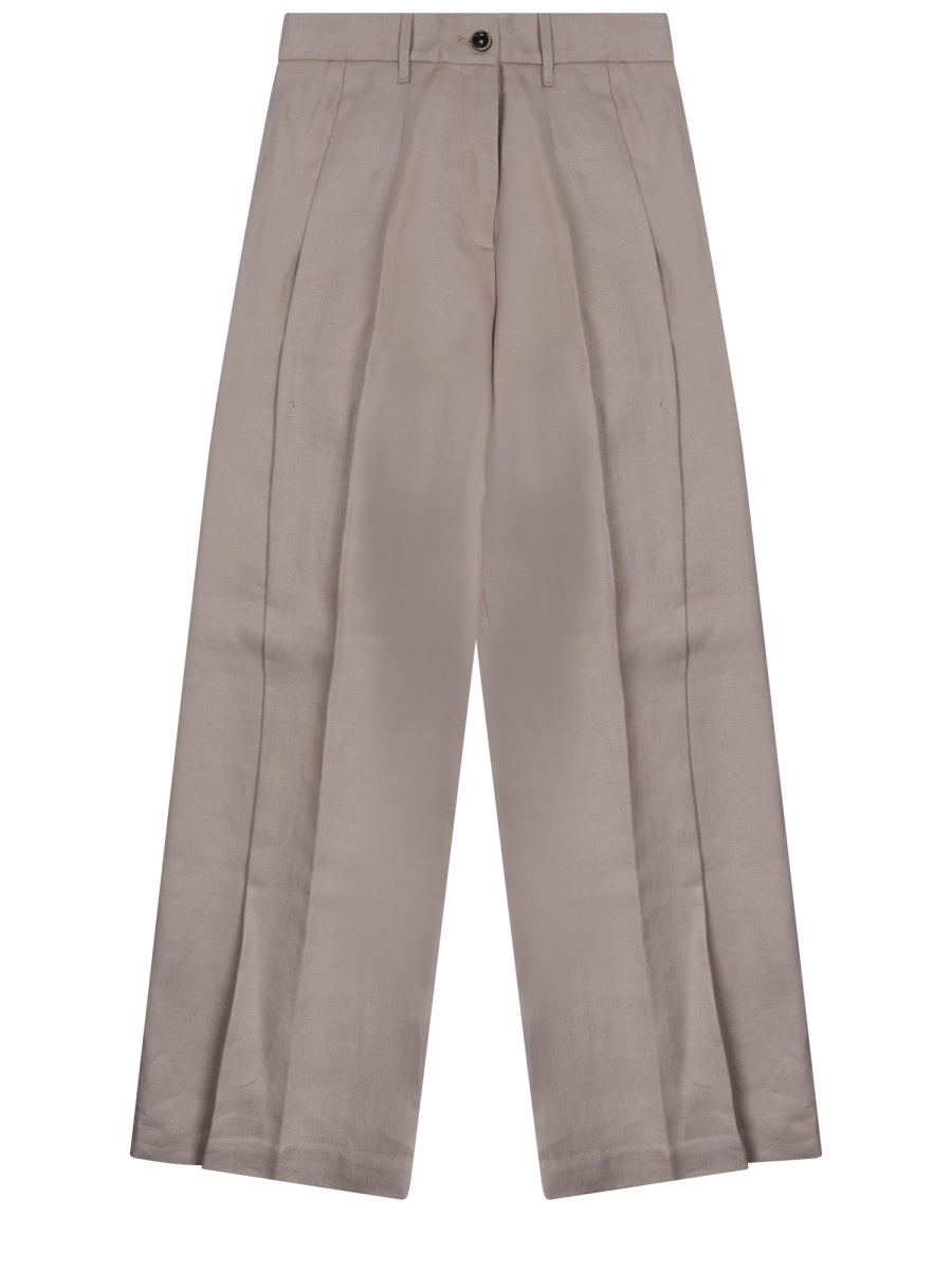 [NINE:INTHE:MORNING] Trousers SS26 PE98PETRA_V61ANTICO