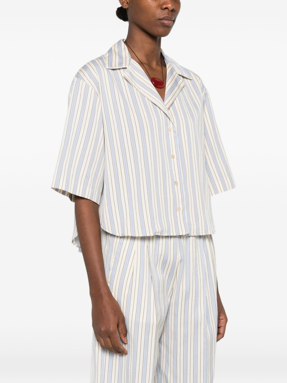 [Forte Forte] Shirts Short Sleeve SS26 14821MYSHIRTSKY