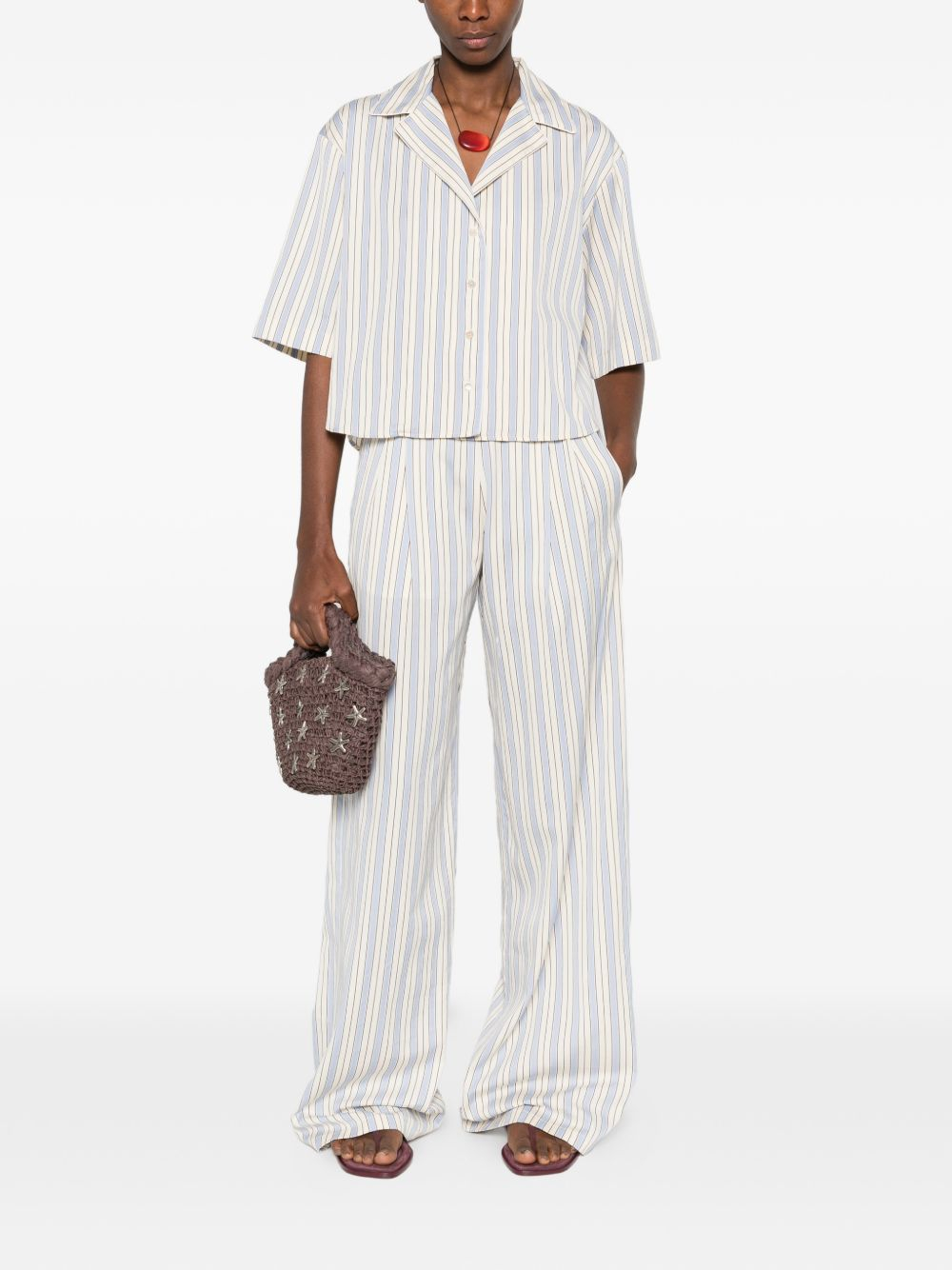 [Forte Forte] Shirts Short Sleeve SS26 14821MYSHIRTSKY