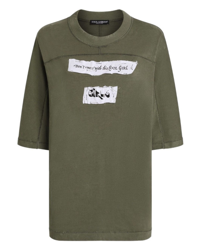 [Dolce & Gabbana] T-shirts Short Sleeve FW25 F8V80TGDDI2V4026