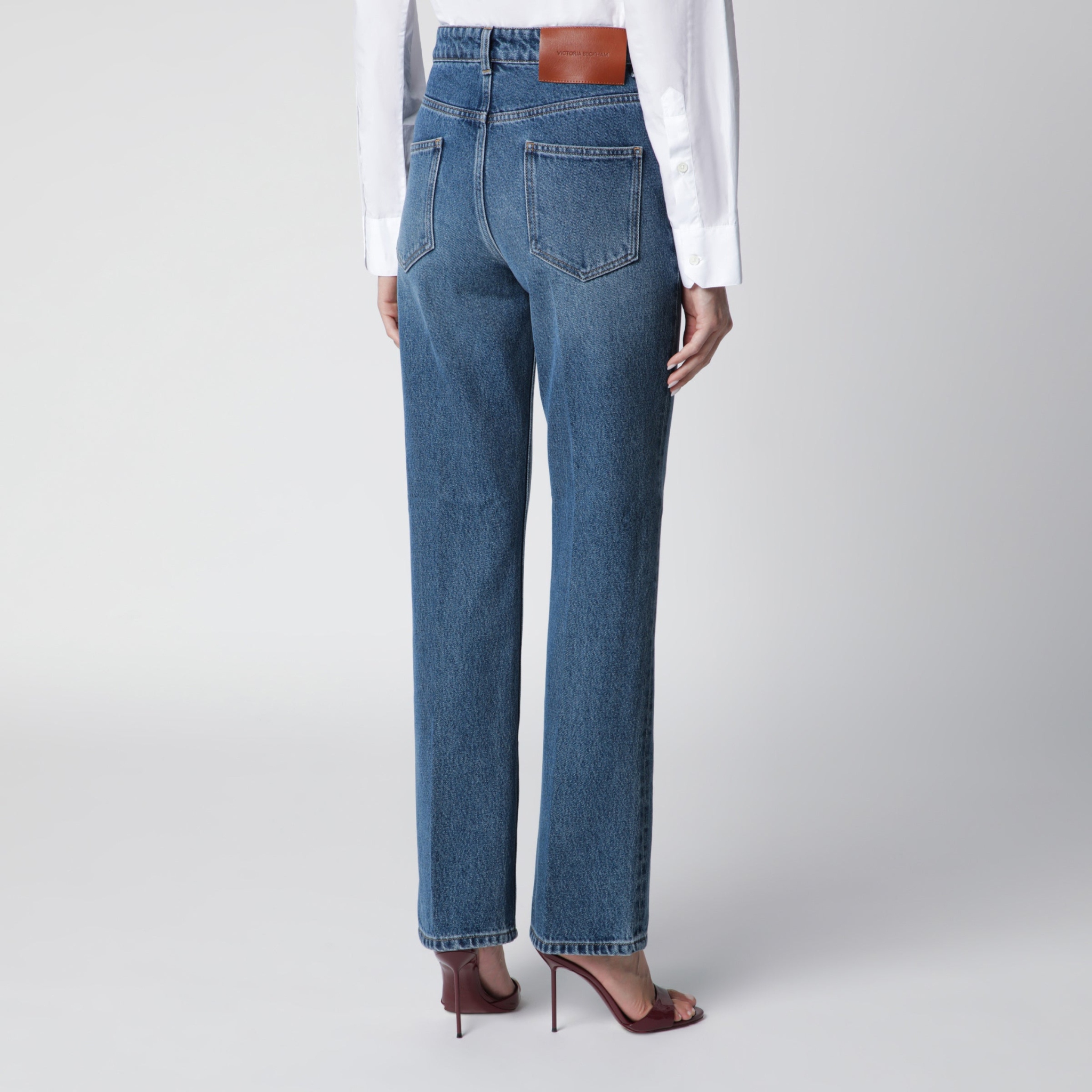 [VICTORIA BECKHAM] Jeans FW26 1326DJE005216WRDE