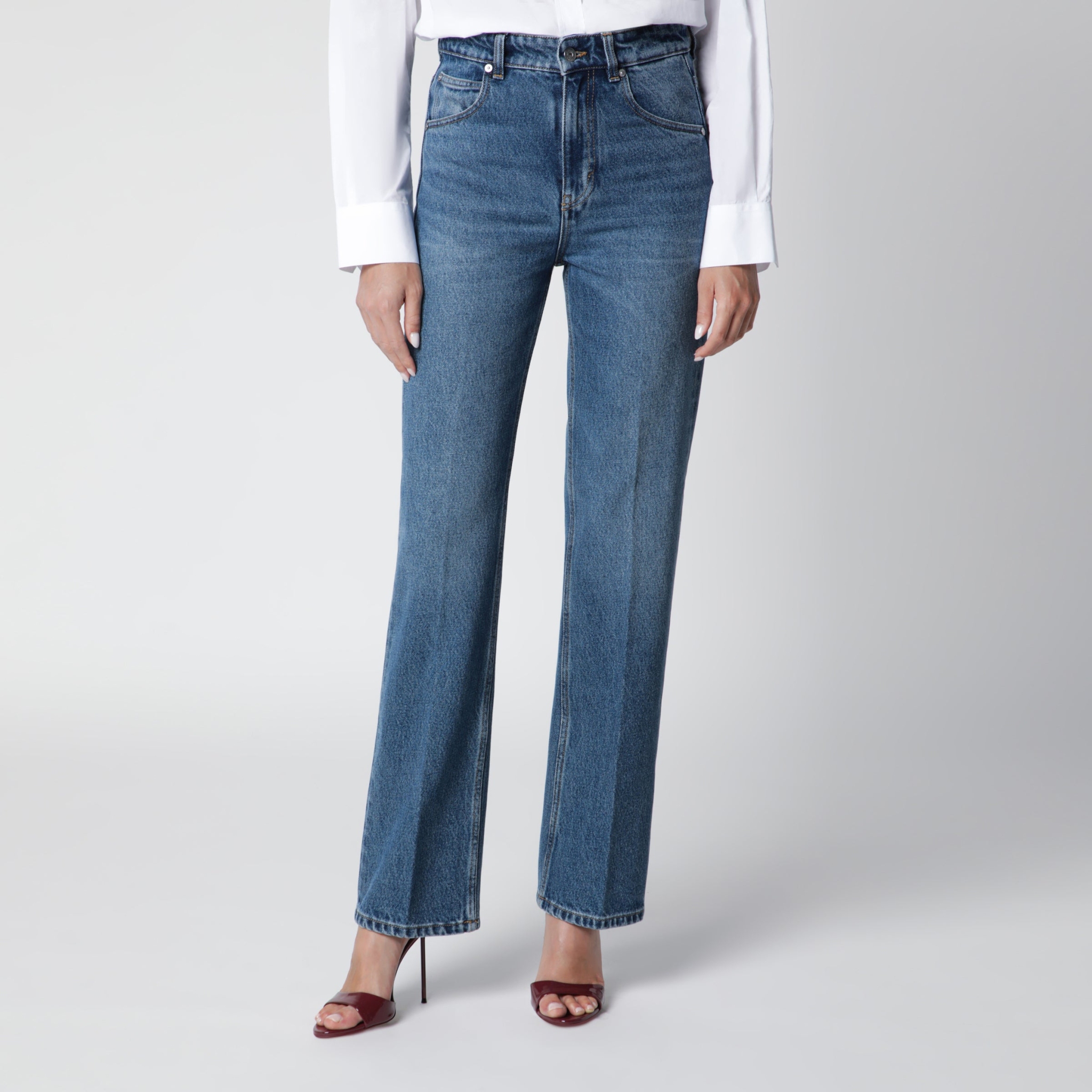 [VICTORIA BECKHAM] Jeans FW26 1326DJE005216WRDE