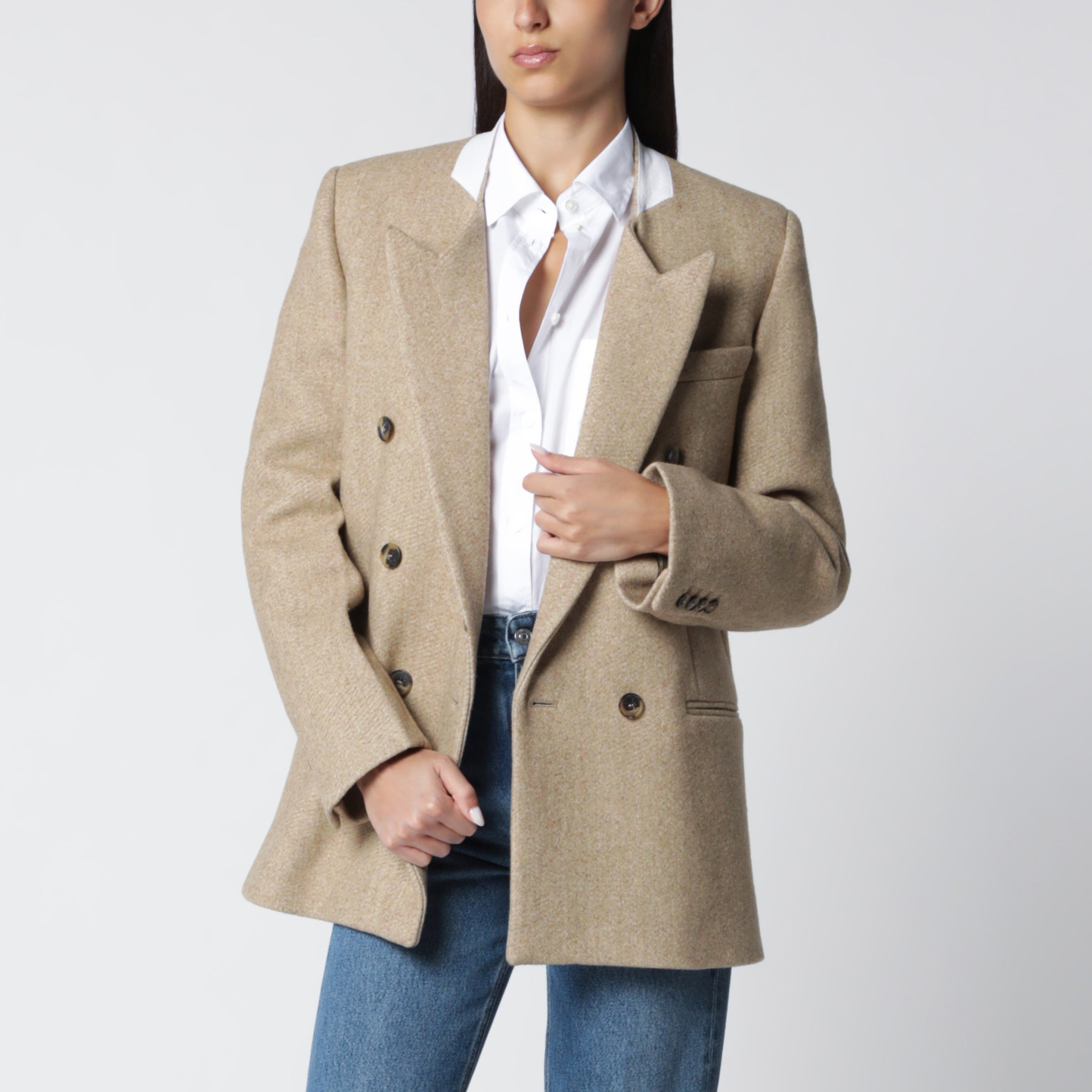 [VICTORIA BECKHAM] Jacket FW26 1326WJK007353CWO