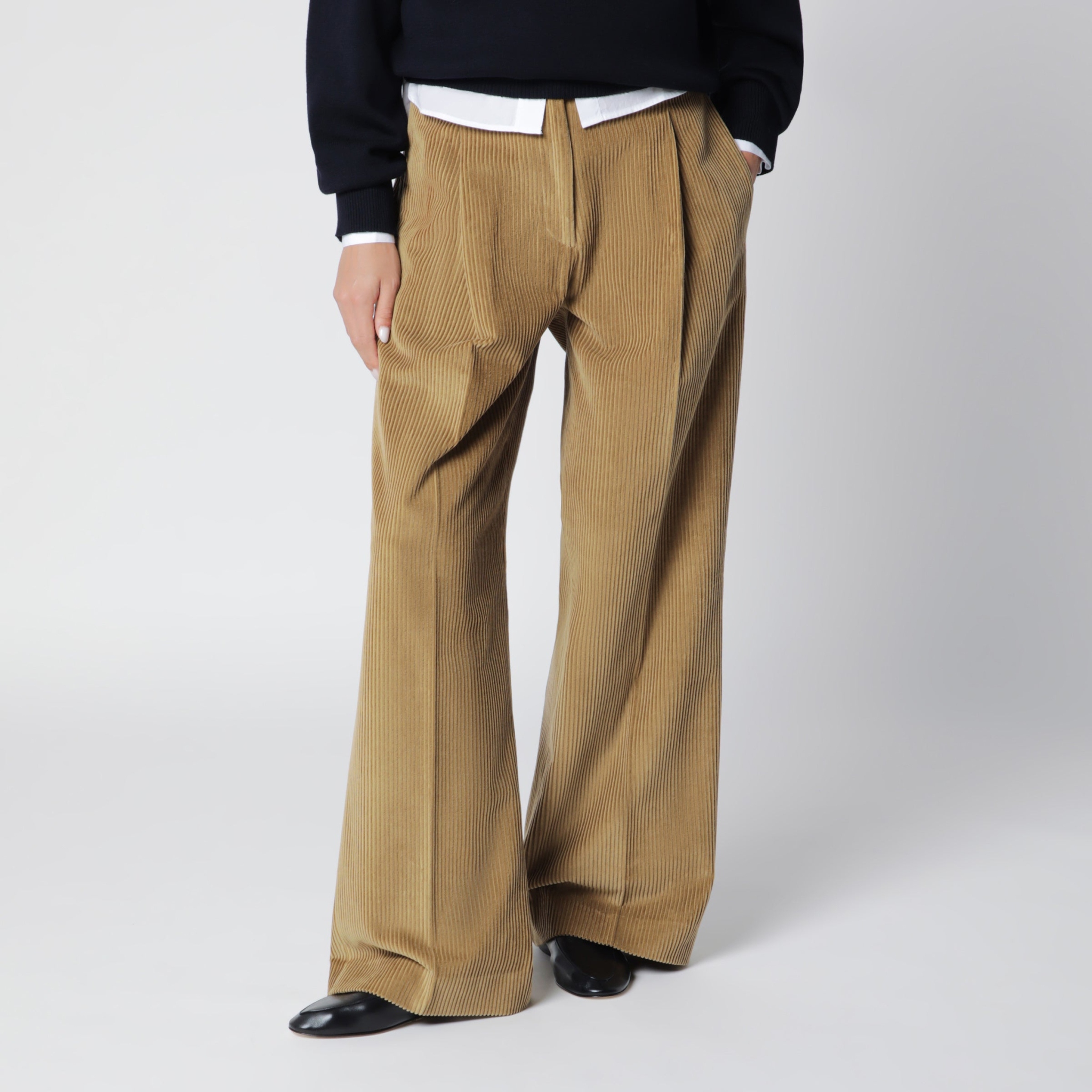 [ROHE] Trousers FW26 820-30-219CO