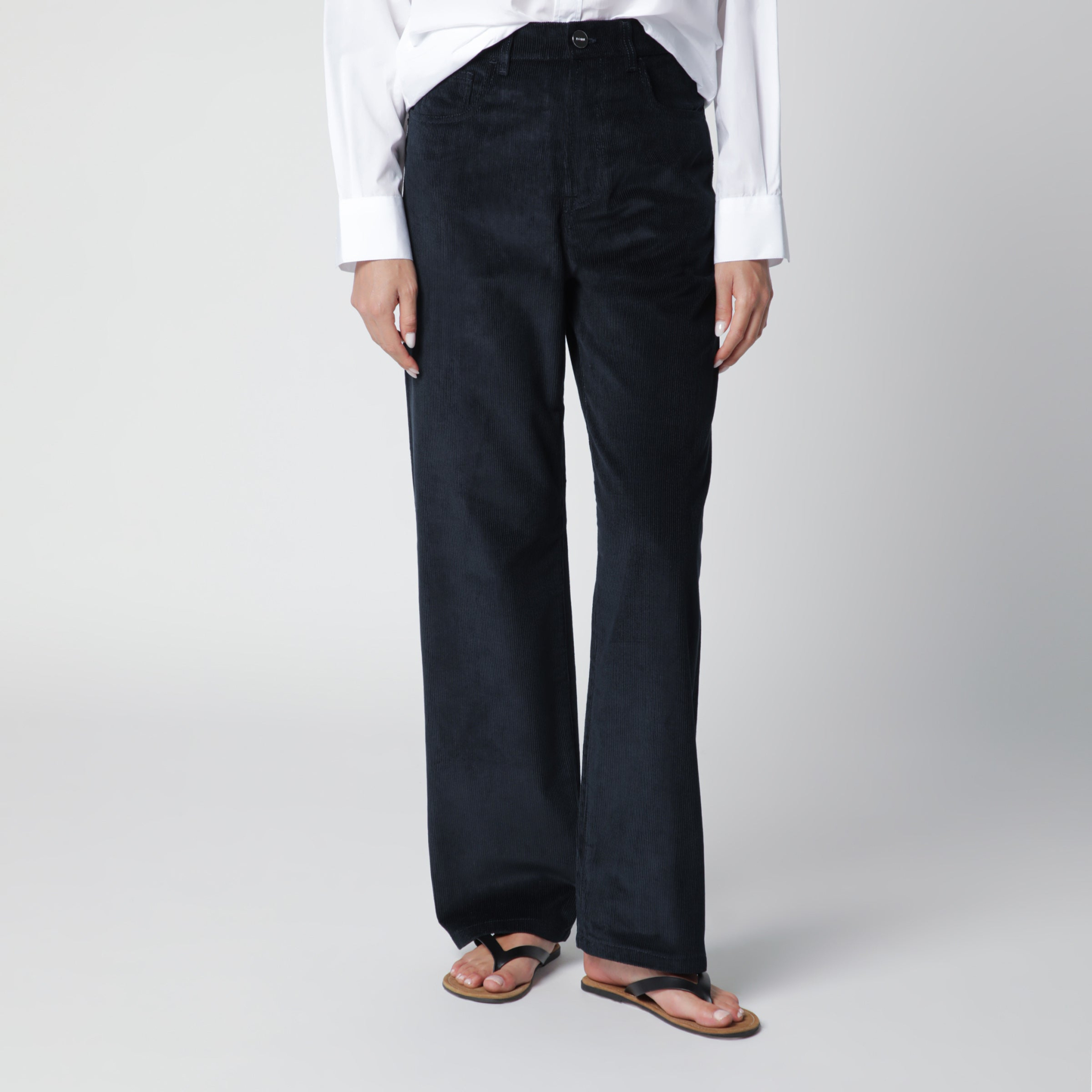 [ROHE] Trousers FW26 418-30-219CO
