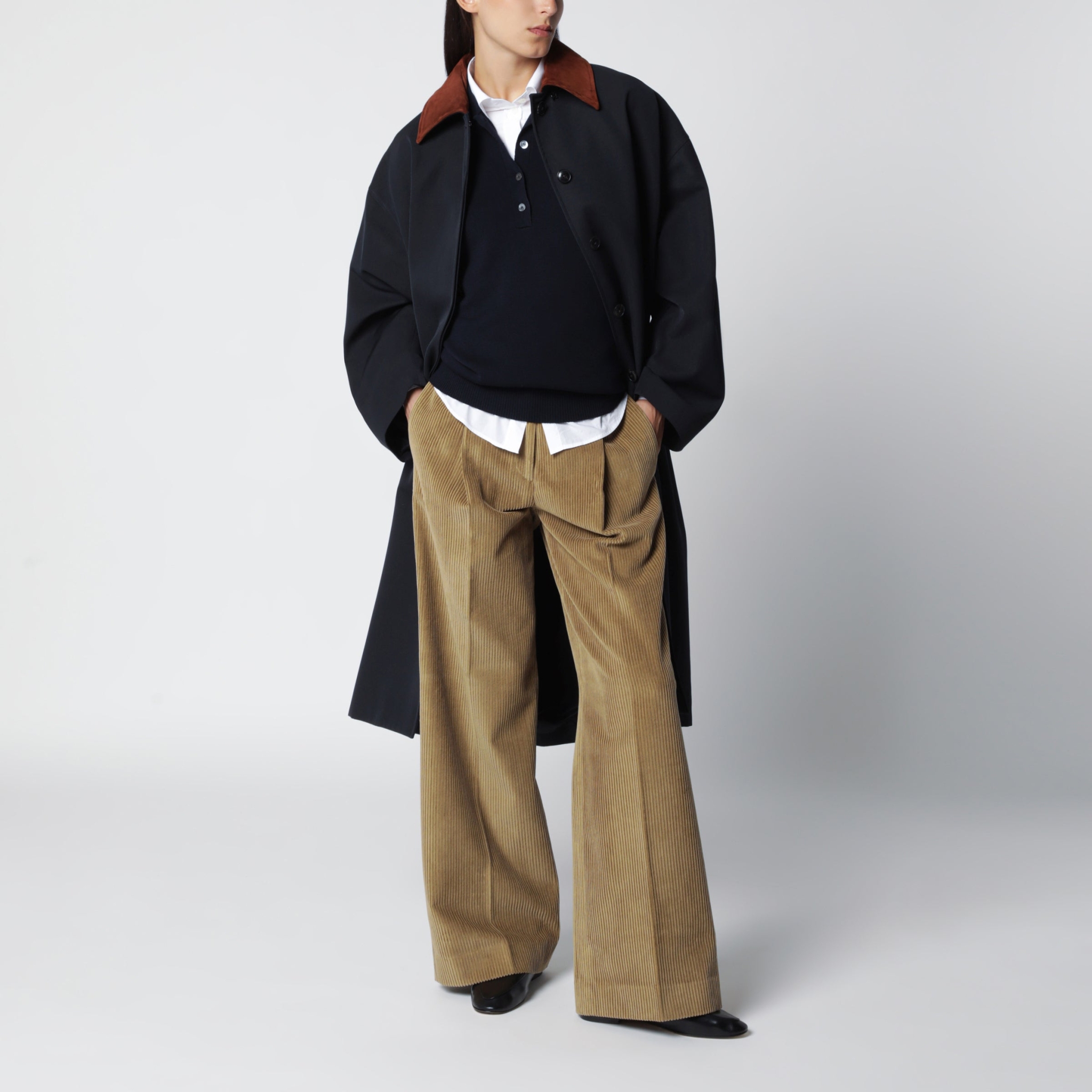 [ROHE] Coat FW26 420-10-271CO