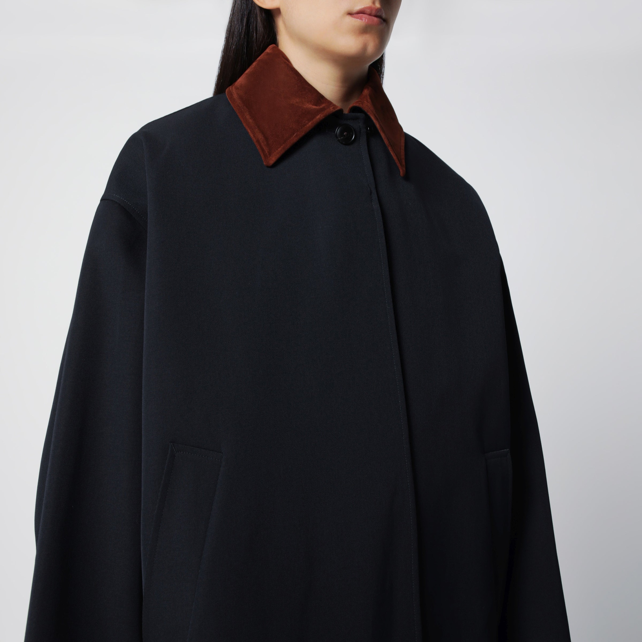 [ROHE] Coat FW26 420-10-271CO