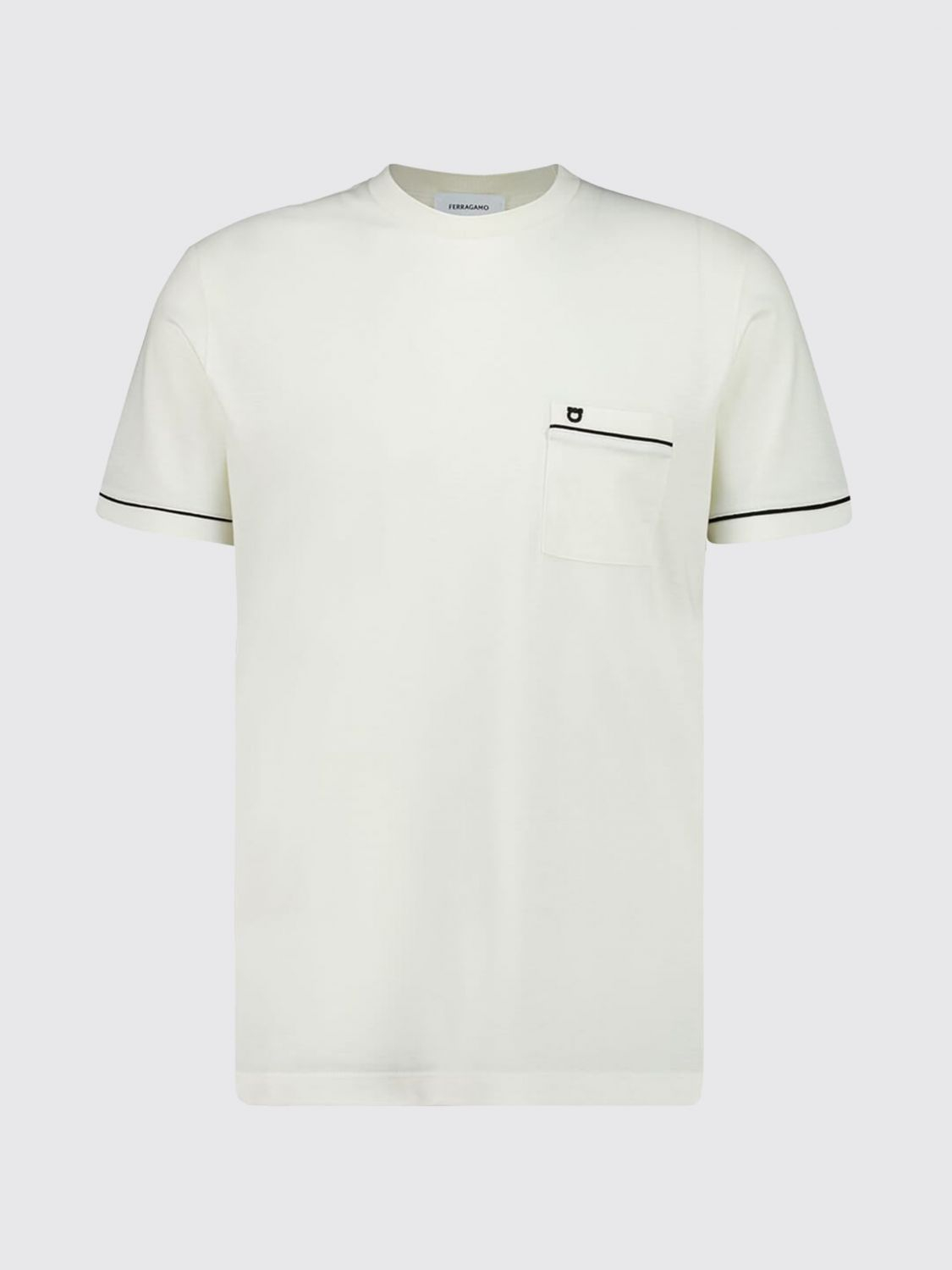 [Ferragamo] T-shirts Short Sleeve SS26 145332 790971 001