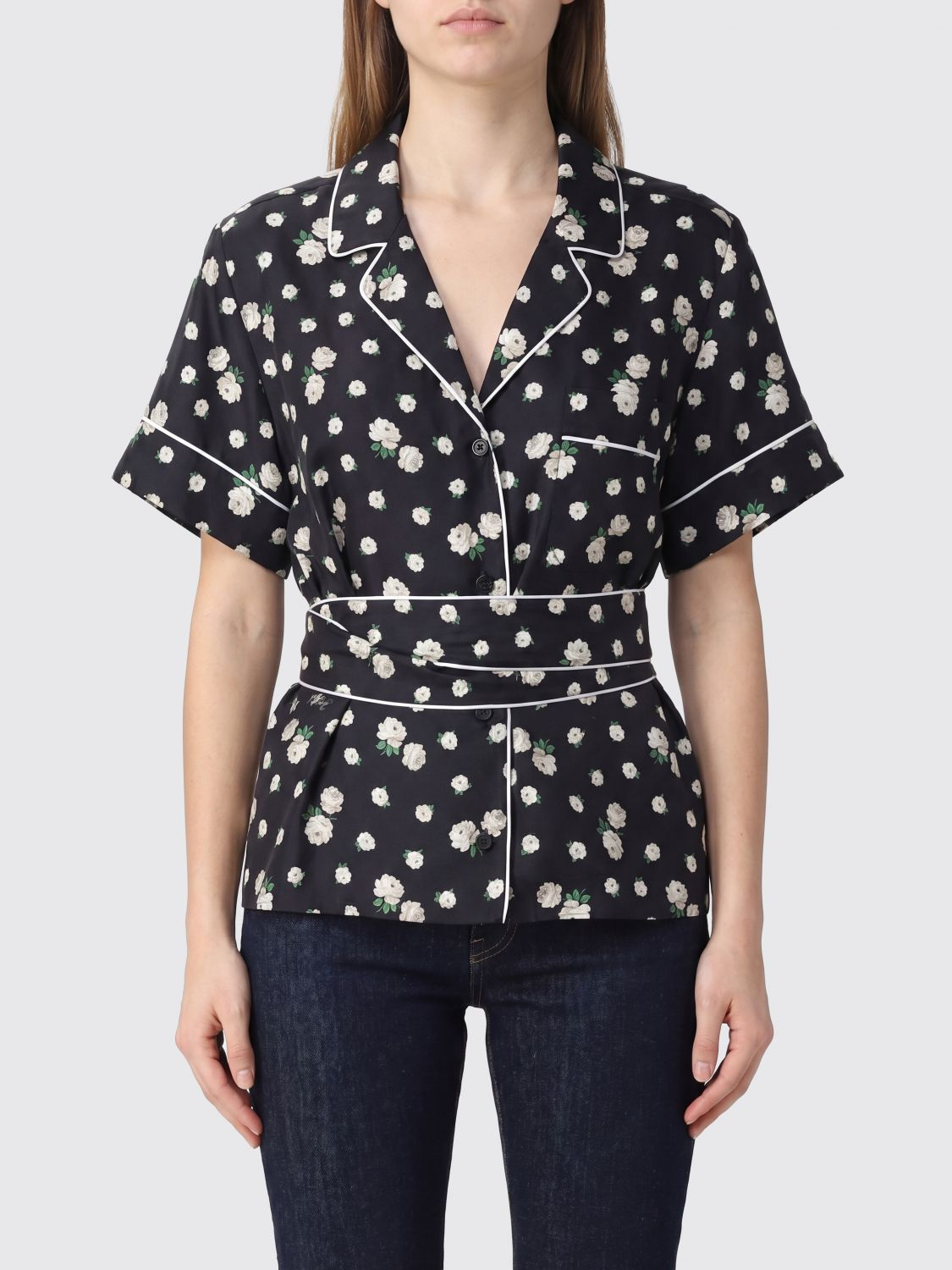 [Dolce & Gabbana] Shirts Short Sleeve SS26 F5S23TIS13H HX6BY