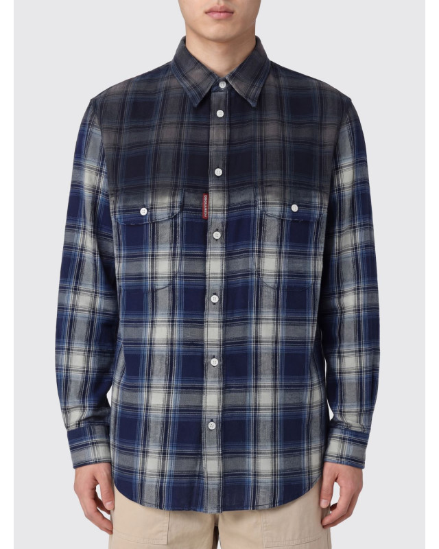 [Dsquared2] Shirts Long Sleeve SS26 S74DM0993D352060 01