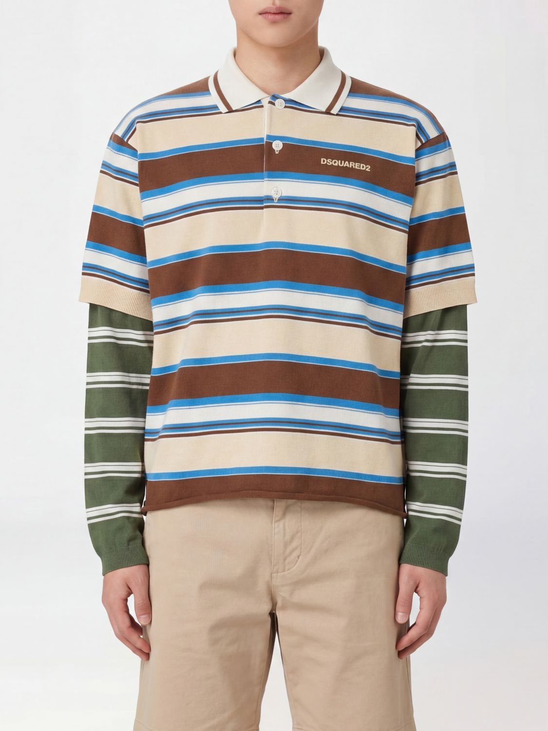 [Dsquared2] T-shirts Long Sleeve SS26 S74HA1595D13190 962