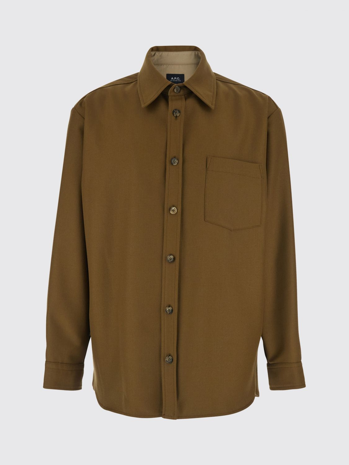 [A.P.C.] Shirts Long Sleeve SS26 PSALPH32058 JAA