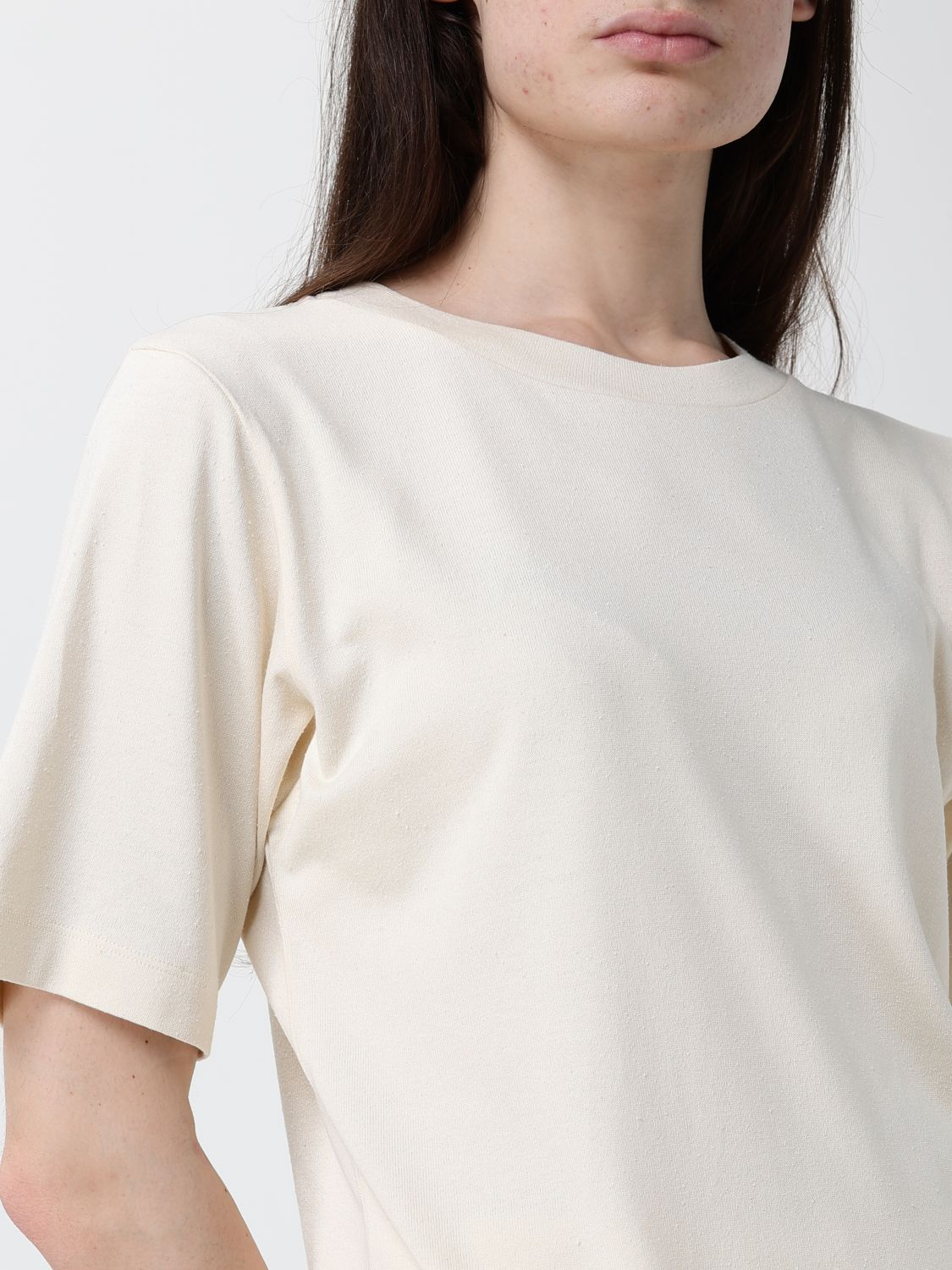 [KHAITE] T-shirts Short Sleeve SS26 24464219 103