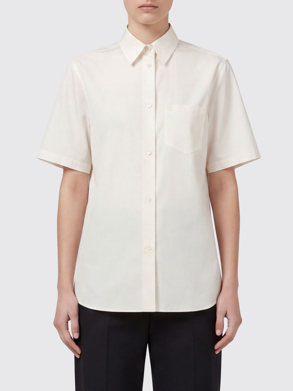 [Ferragamo] Shirt SS26 13I066 791702 001