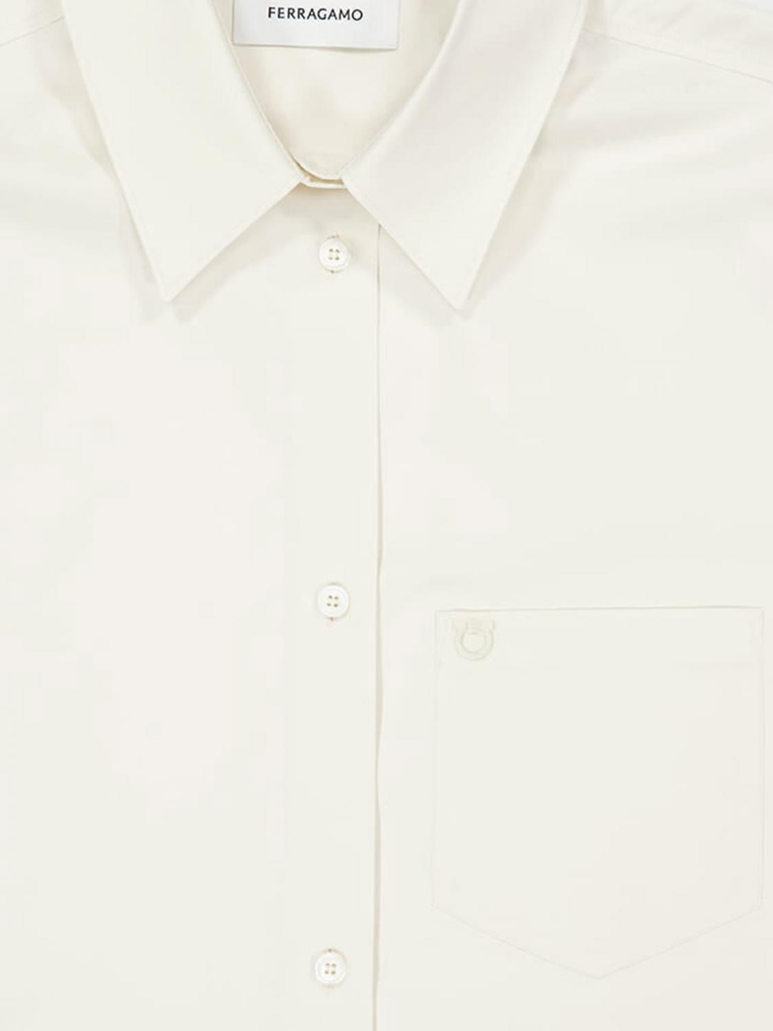 [Ferragamo] Shirt SS26 13I066 791702 001