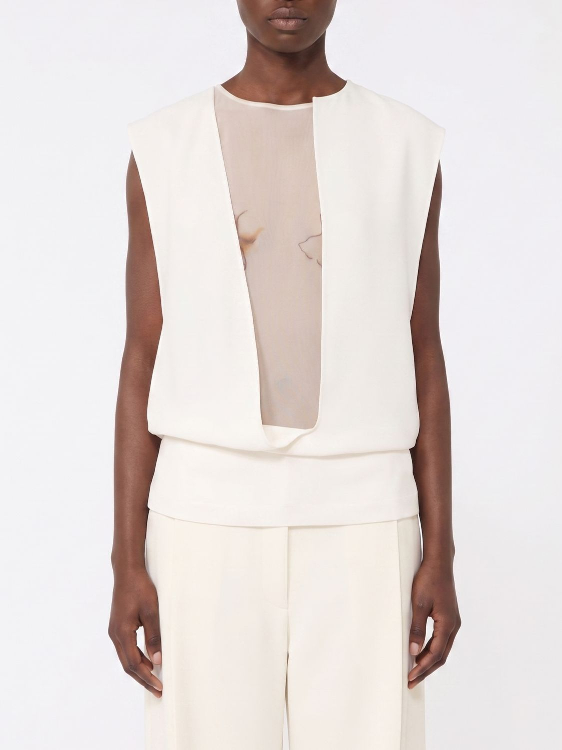 [SPORTMAX] T-shirts Sleeveless SS26 2612191043600 001